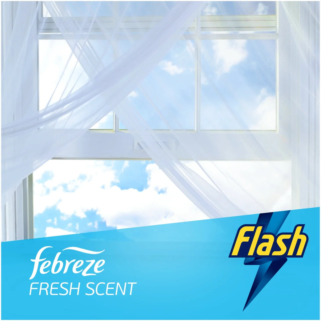 Flash Deep Clean & Hygiene Anti Bacterial Bathroom Spray Ocean Fresh 800ml