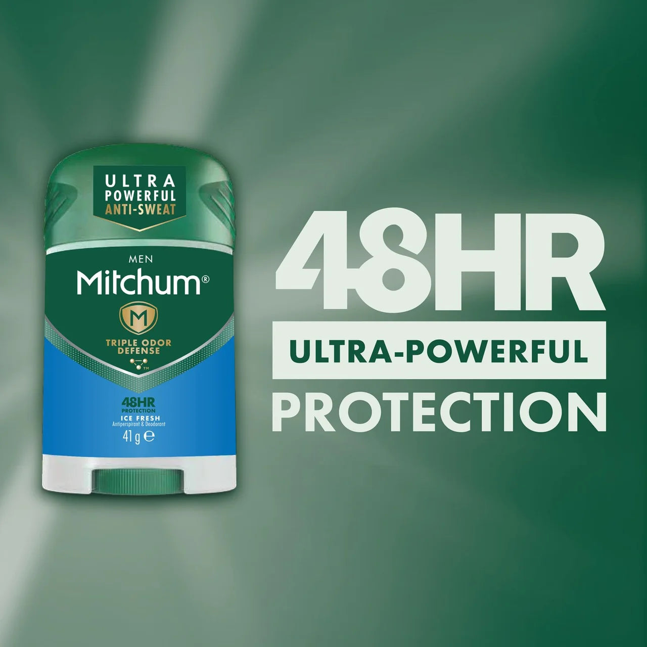 Mitchum Men Ice Fresh Antiperspirant & Deodorant Stick Solid 41g
