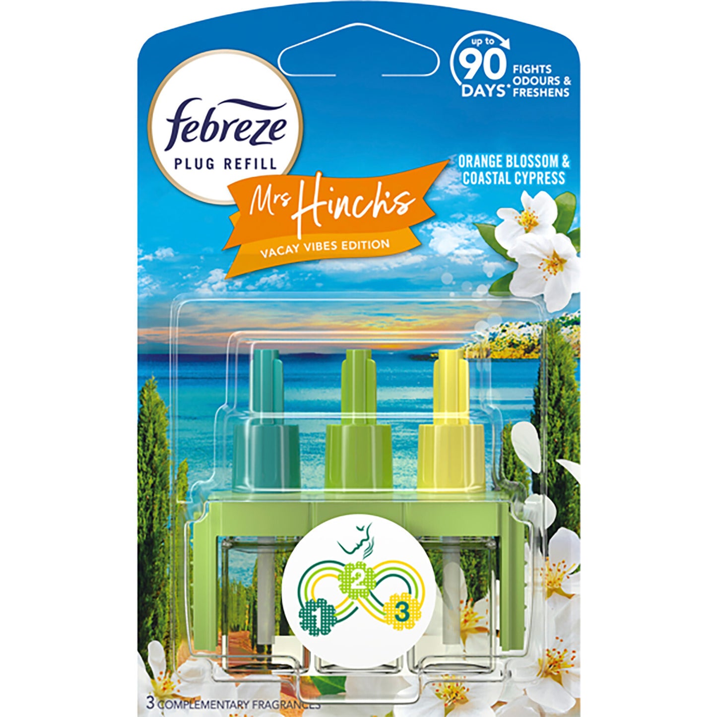 Febreze 3volution Odor-Eliminating Air Freshener Refills 20ml