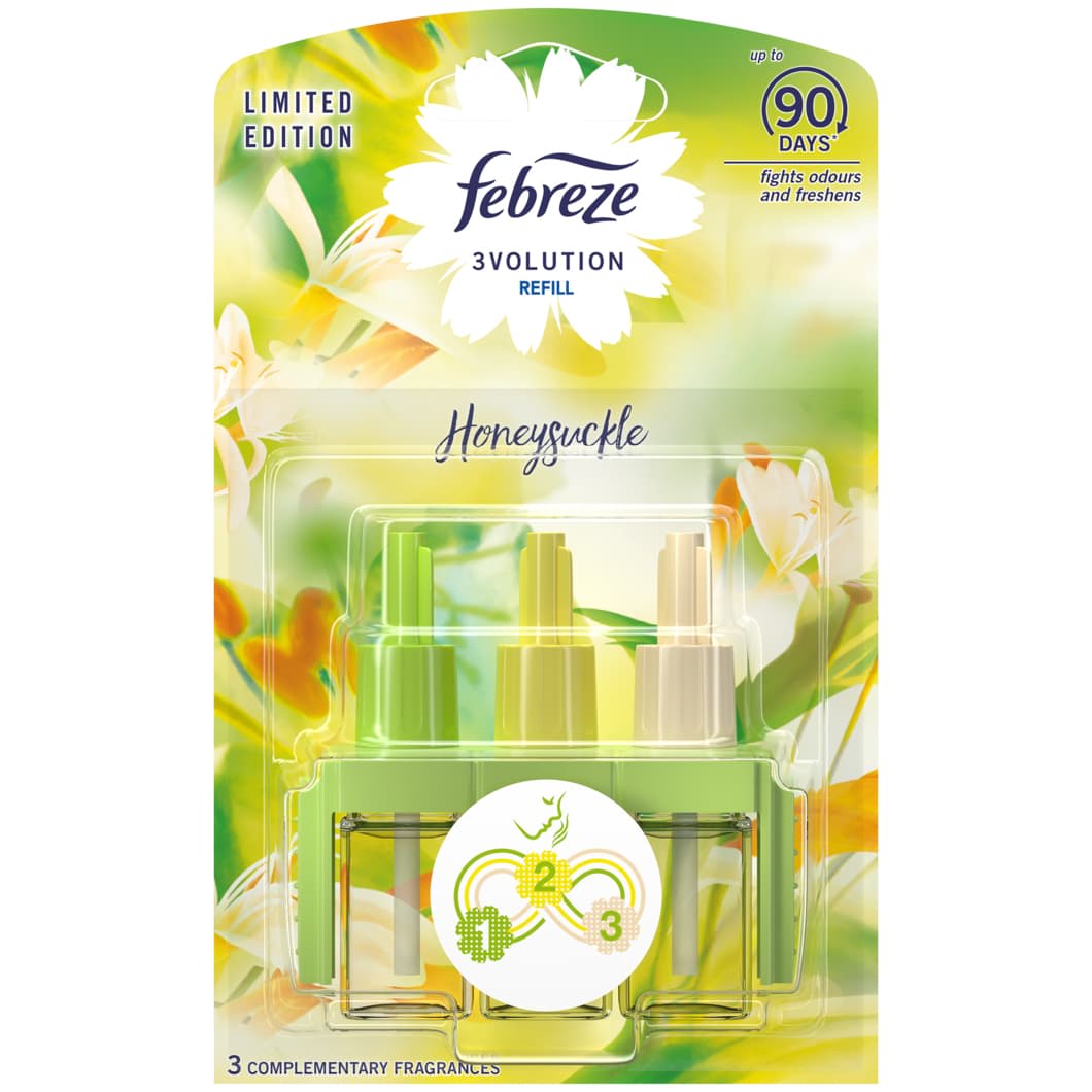 Febreze 3volution Odor-Eliminating Air Freshener Refills 20ml
