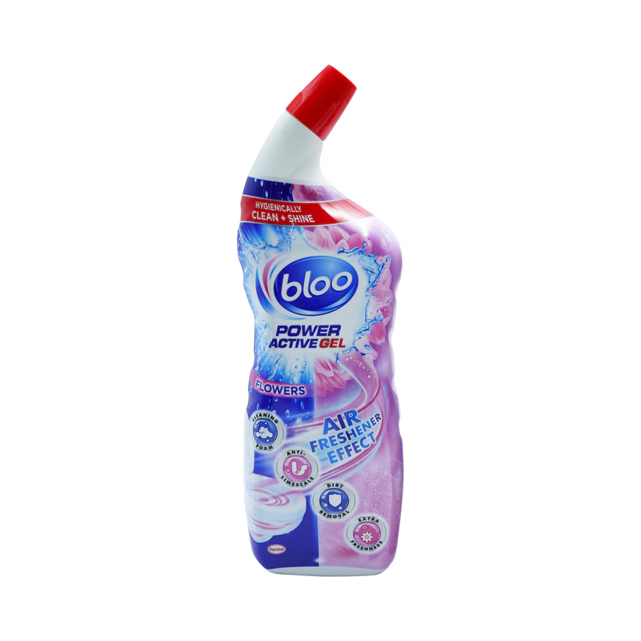 Bloo Power Active Gel Toilet Cleaner with Anti-Limescale, 700ml