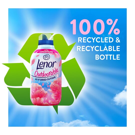 Lenor Outdoorable Pink Blossom Fabric Conditioner 55W 770Ml