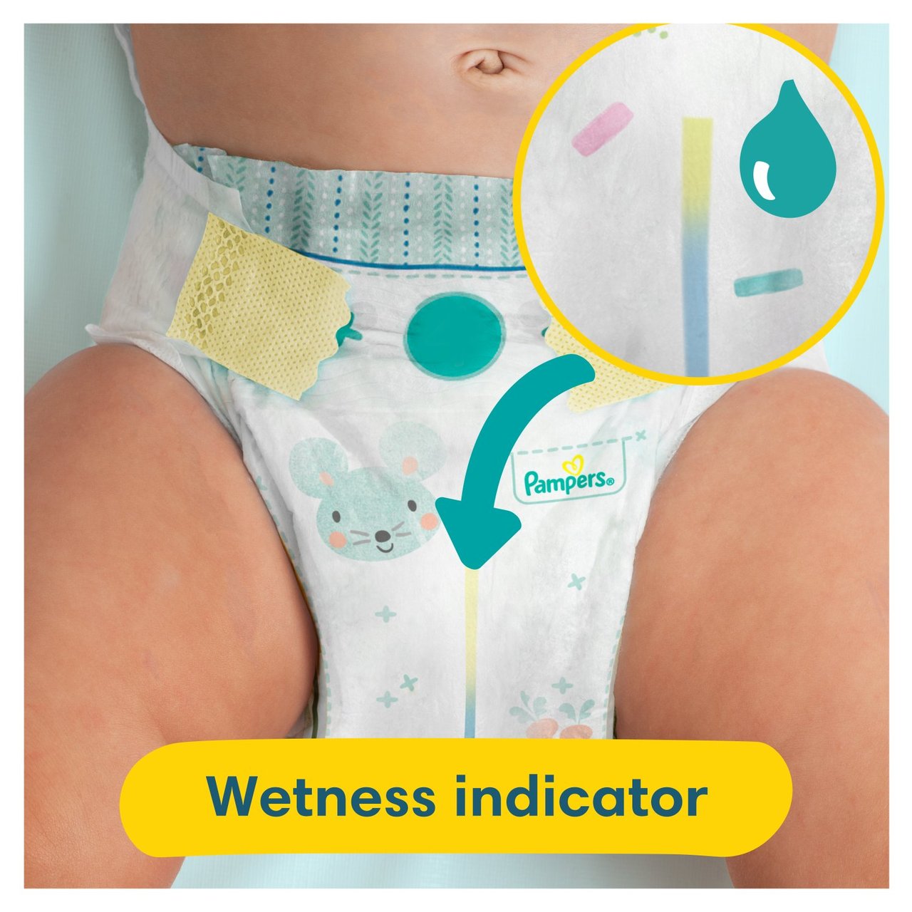 Pampers Premium Protection New Baby Size 1, 22 Nappies 2-5kg