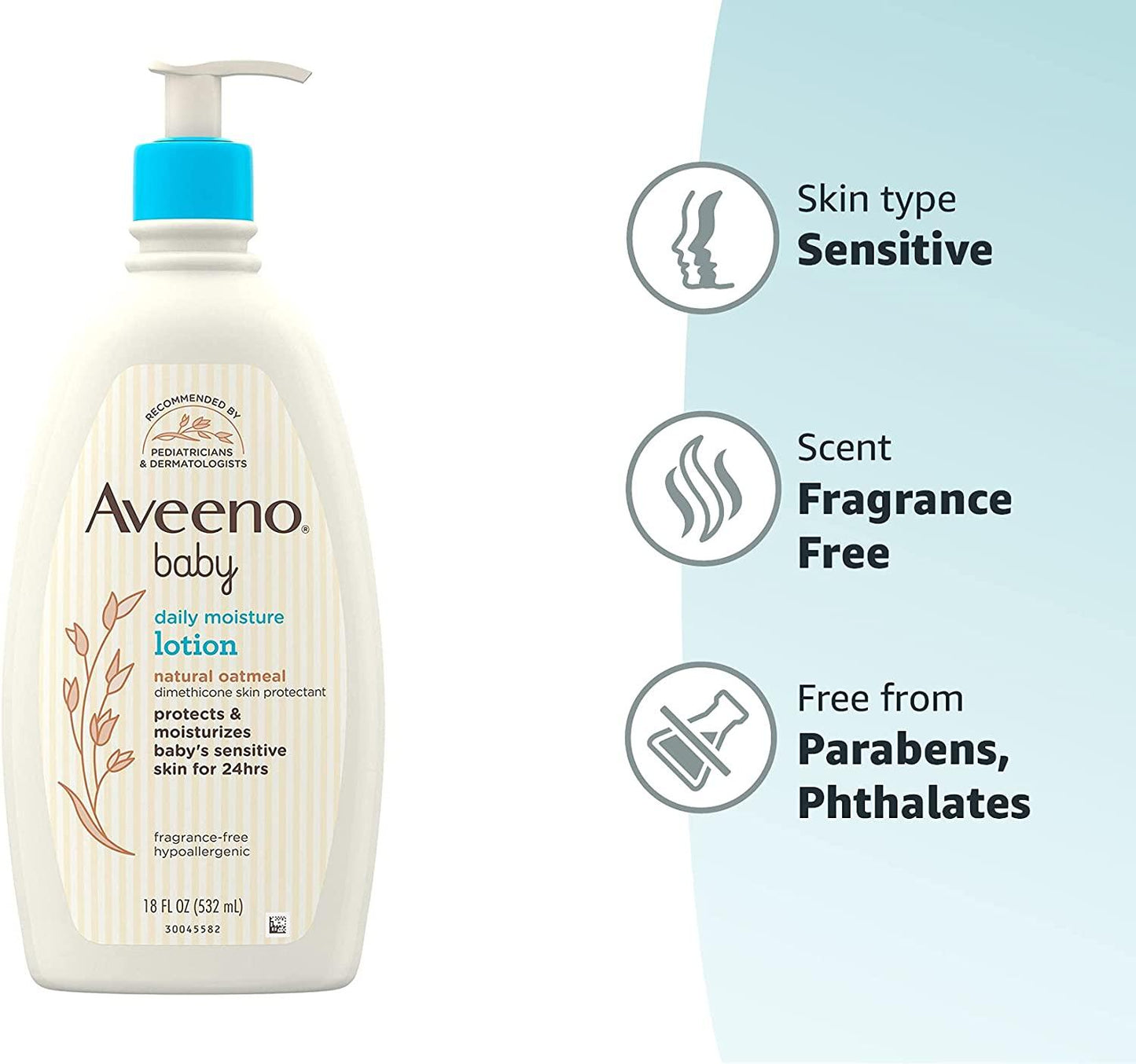 Aveeno Baby Daily Care Moisturing Lotion For Sensitive Skin 250ml