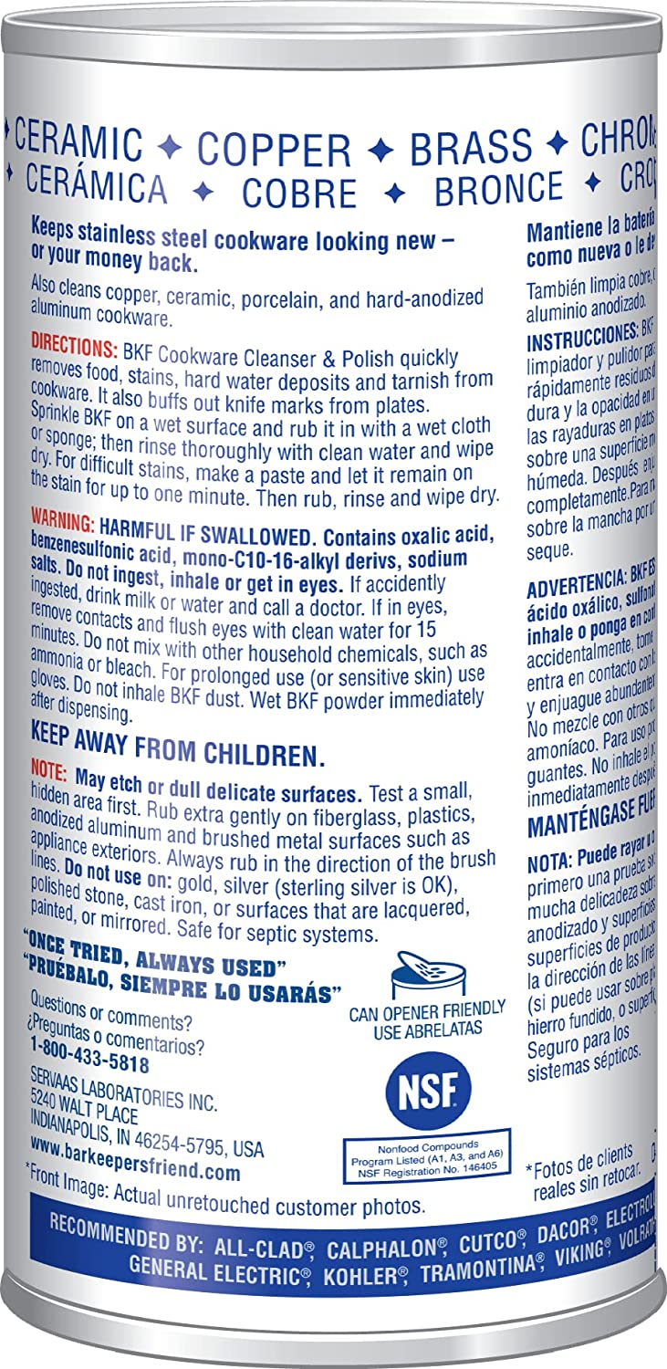 Bar Keepers Friend Cookware Cleanser & Polish