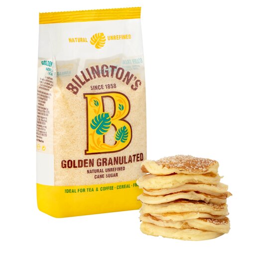 Billington's Golden Granulated Natural Unrefined Cane Sugar 1Kg