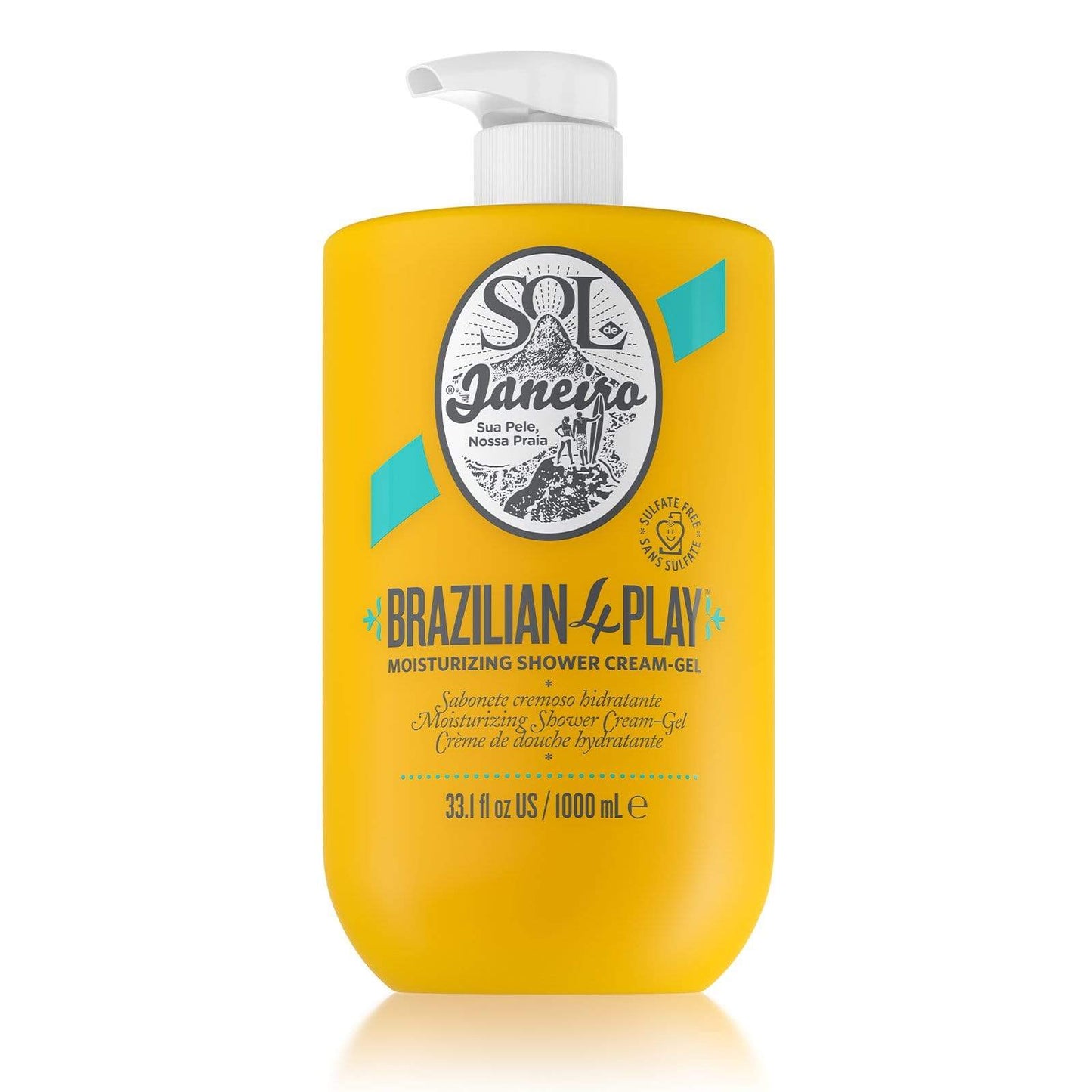 Sol de Janeiro Brazilian 4Play Moisturizing Shower Cream-Gel 1000ml