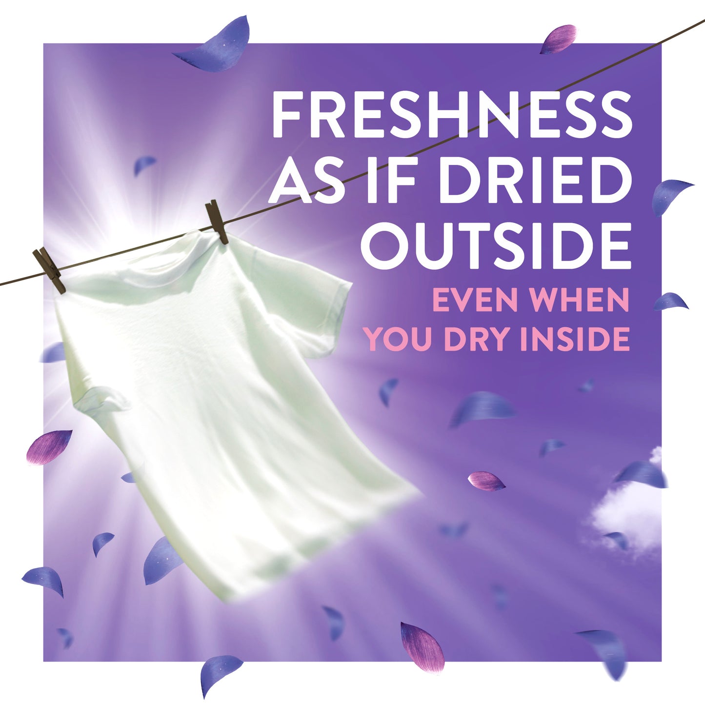 Lenor Outdoorable Moonlight Lily Fabric Conditioner 55W 770Ml