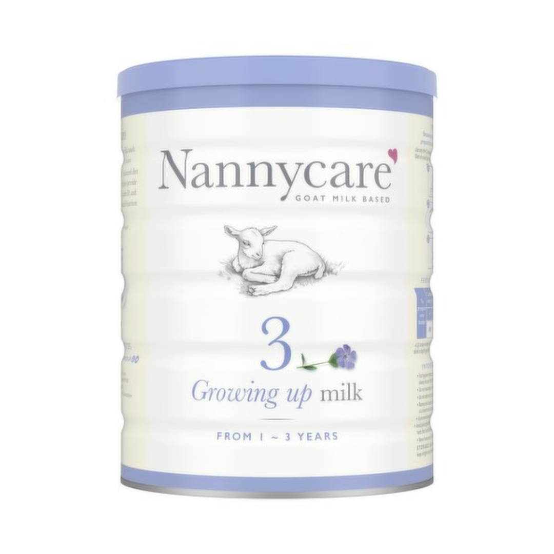 Nannycare 3 Goat Milk Based Toddler Milk, 1-3 Years 900g
