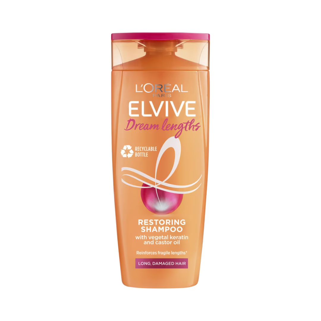 L'Oreal Paris Elvive Dream Lengths Restoring Shampoo For Long, Damaged Hair 400ml