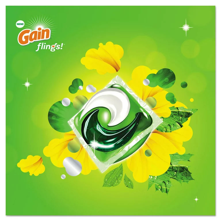 Gain Flings Laundry Pods 38 Count