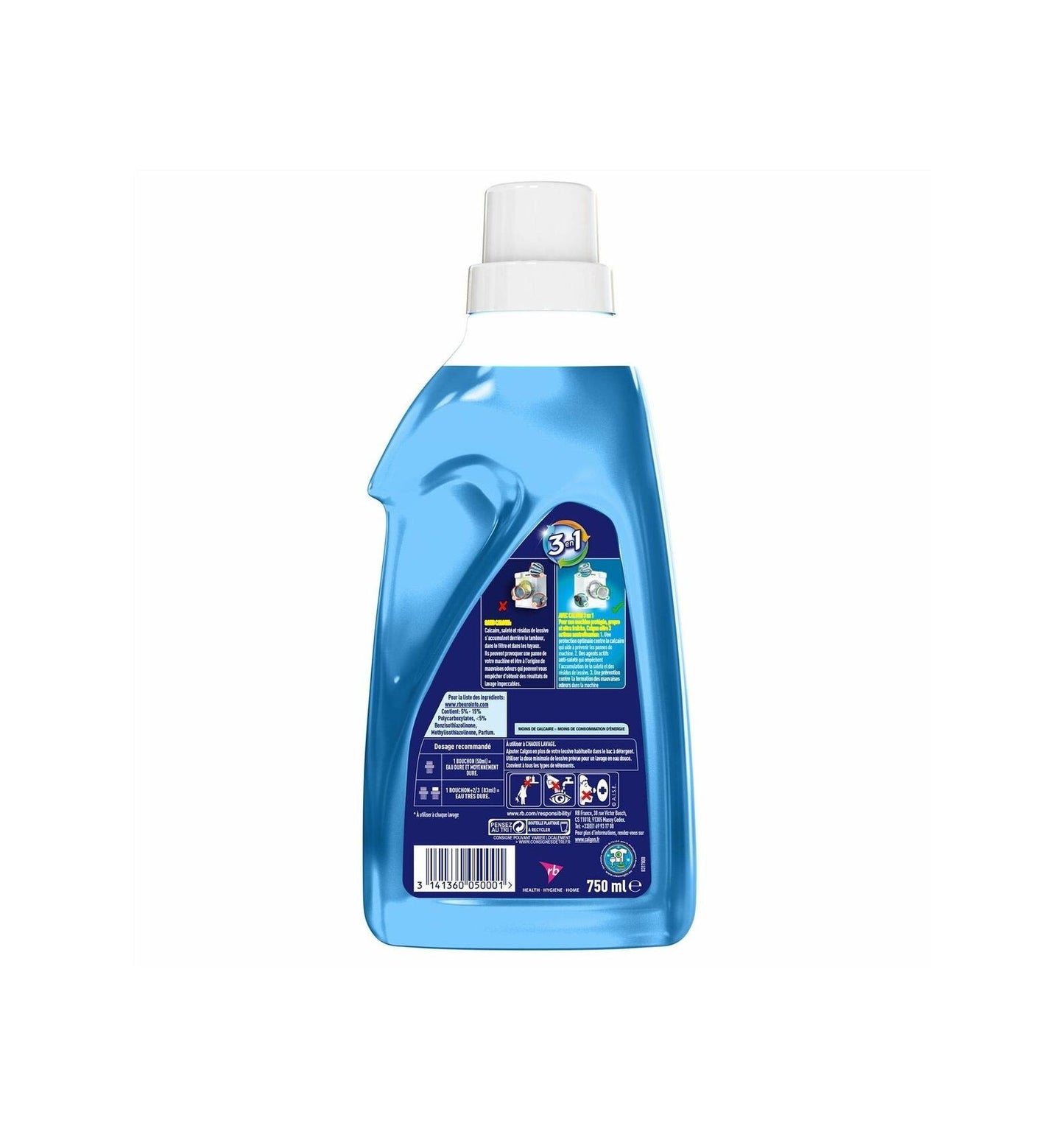 Calgon 4in1 Washing Machine Cleaner Power Gel 750ml