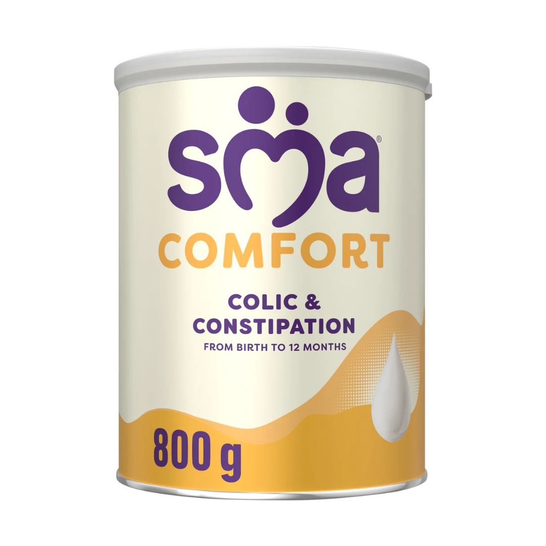 SMA Comfort Baby Milk Formula Colic & Constipation From Birth To 12 Months 800g