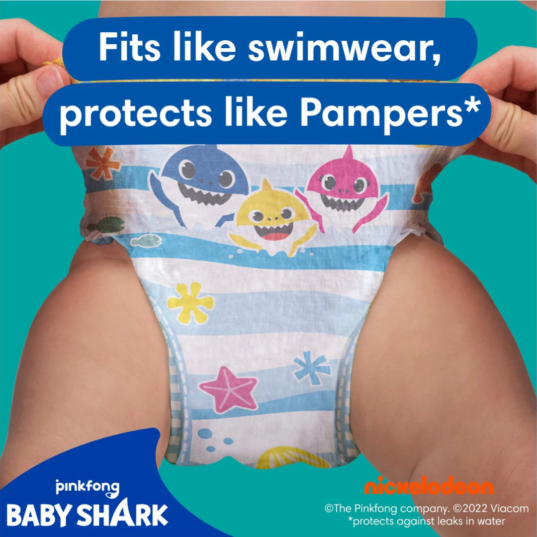 Pampers Splashers Size 5-6 10 Disposable Swim Pants 14+kg
