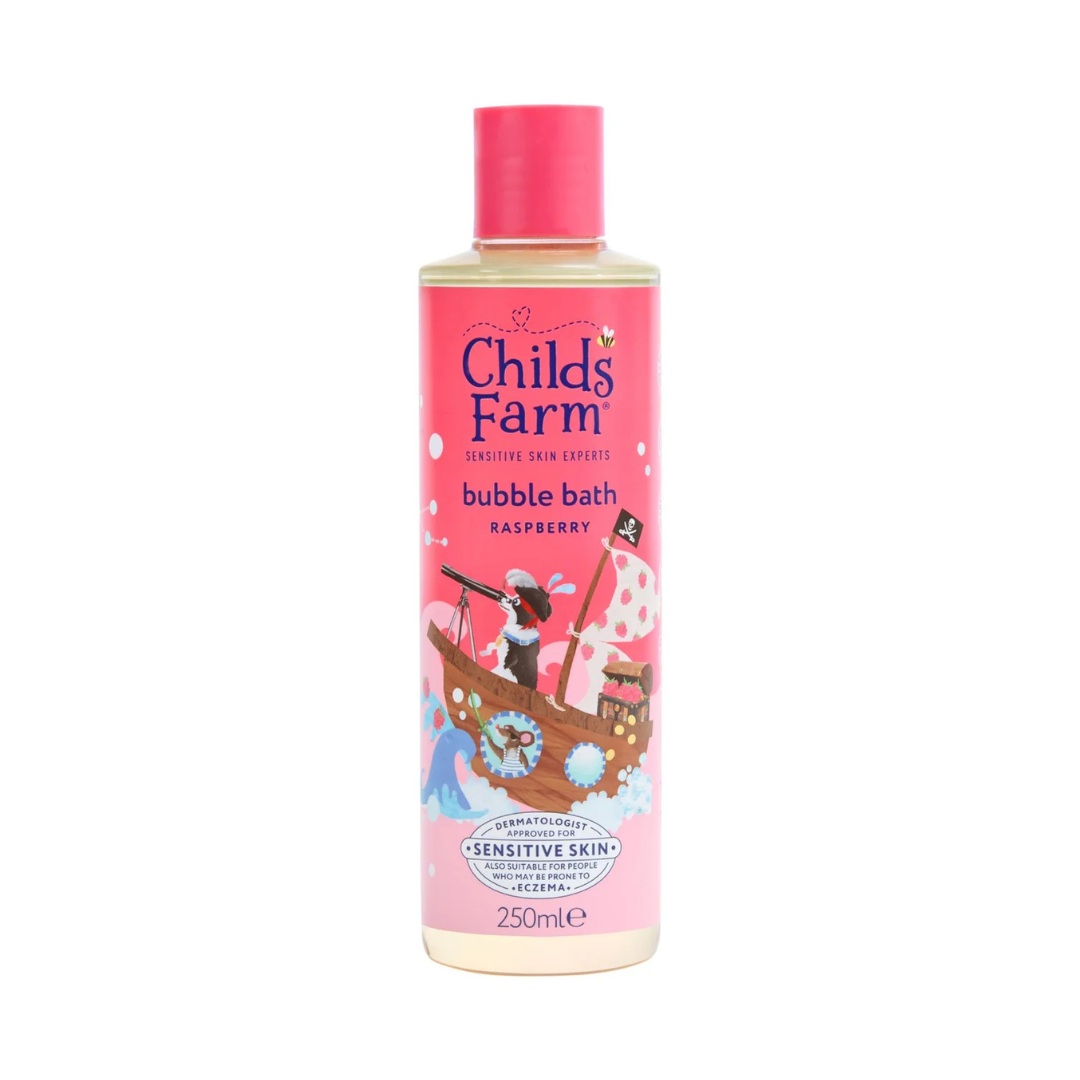 Childs Farm Bubble Bath Sensitive Skin Raspberry 250ml