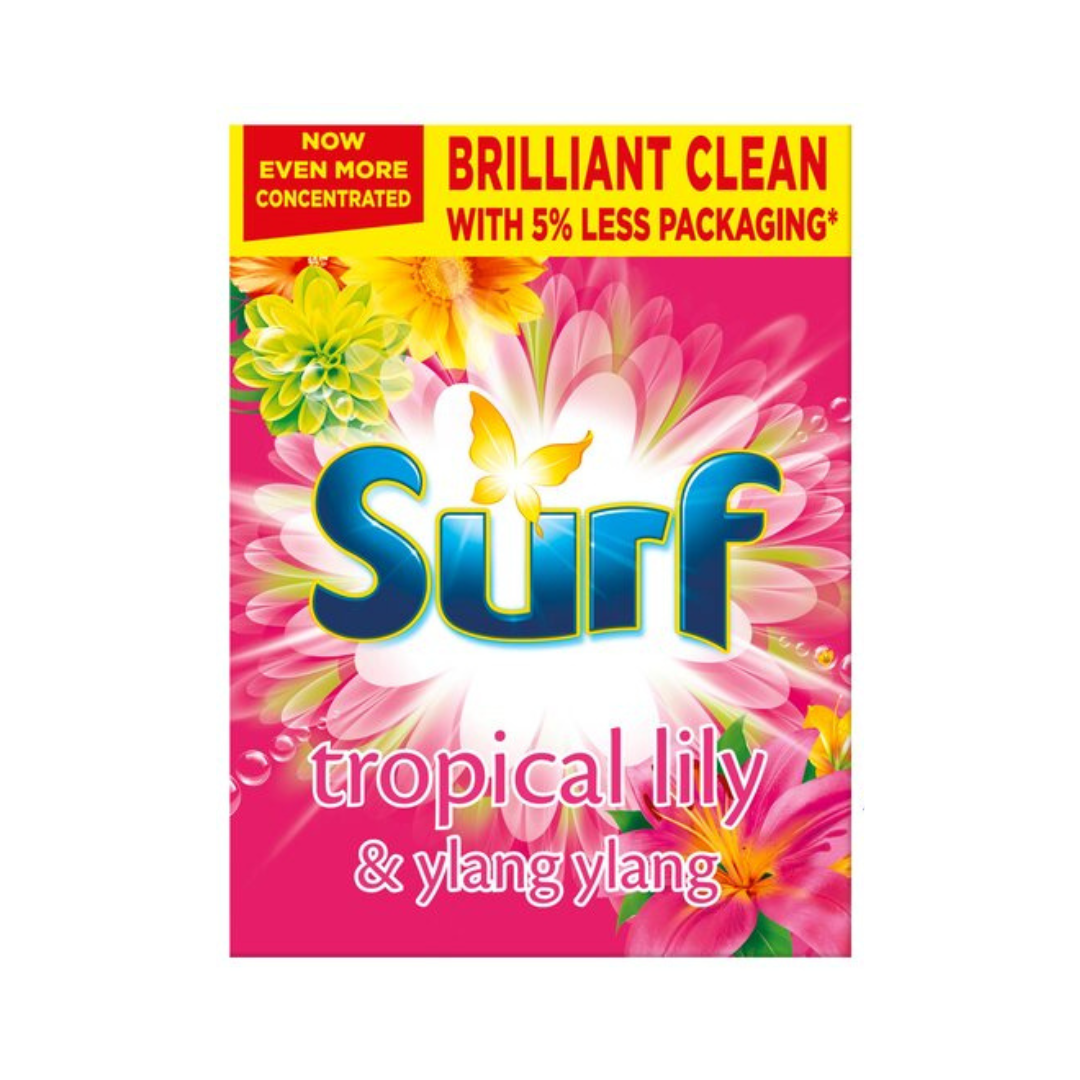 Surf Tropical Lily & Ylang Ylang Washing Powder 80 Wash 4Kg