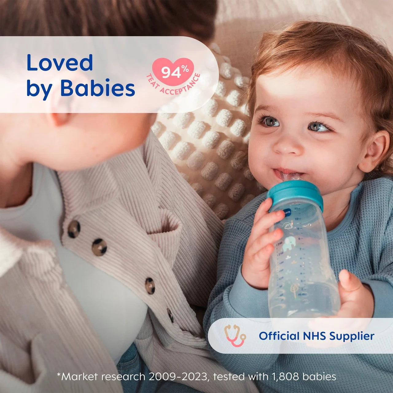 Mam Easy Active Baby Bottle 4 Months+ 2*330ml