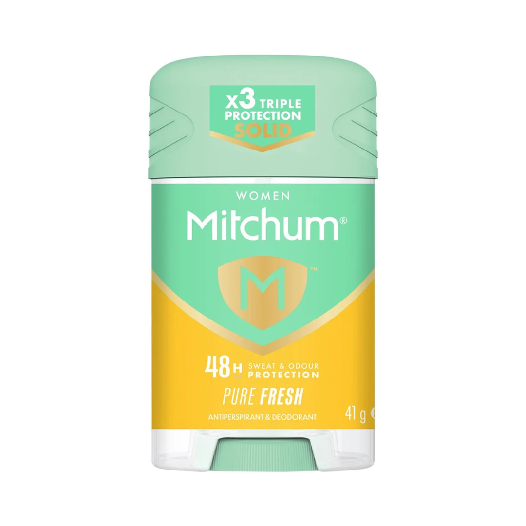 Mitchum Women Pure Fresh Antiperspirant & Deodorant Stick Solid 41g
