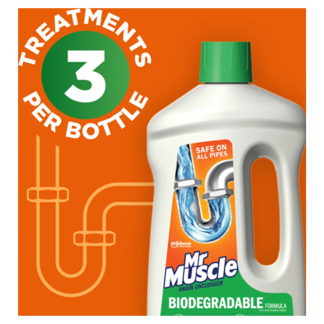 Mr Muscle Biodegradable Unclogger 750ml