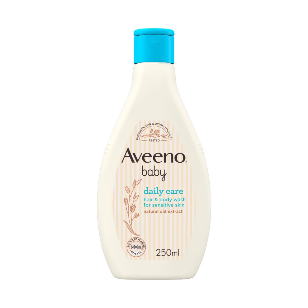 Aveeno Baby Daily Care Hair & Body Wash For Sensitive Skin 250ml
