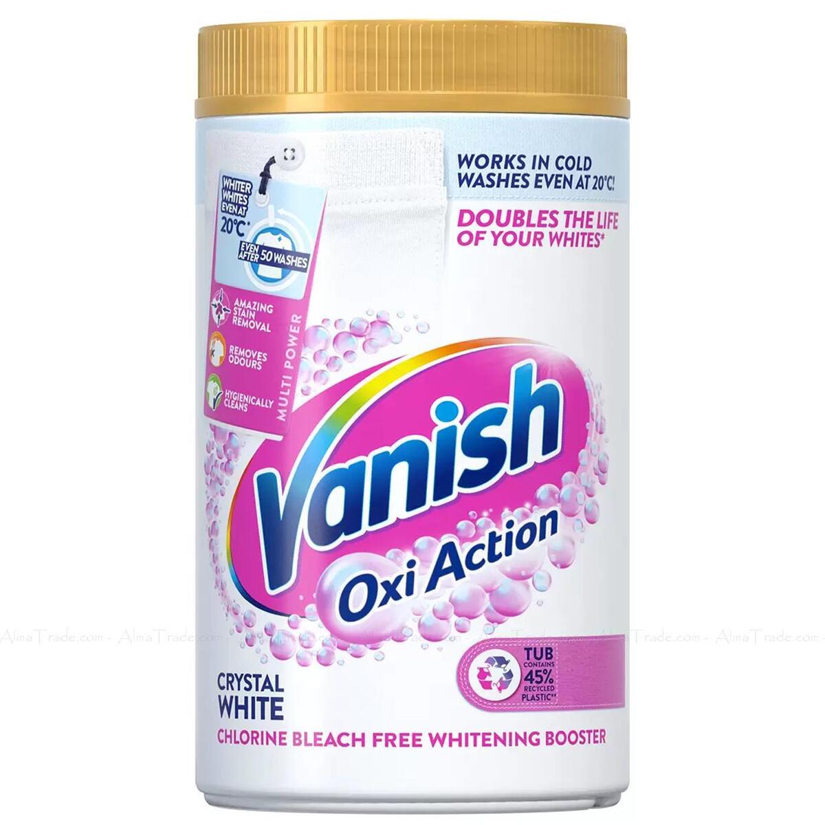 Vanish Oxi Action White Stain Remover Powder 1.9kg