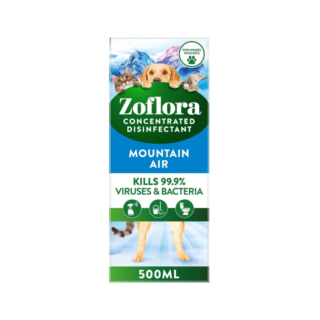 Zoflora Concentrated Multipurpose Disinfectant Mountain Air 500ml
