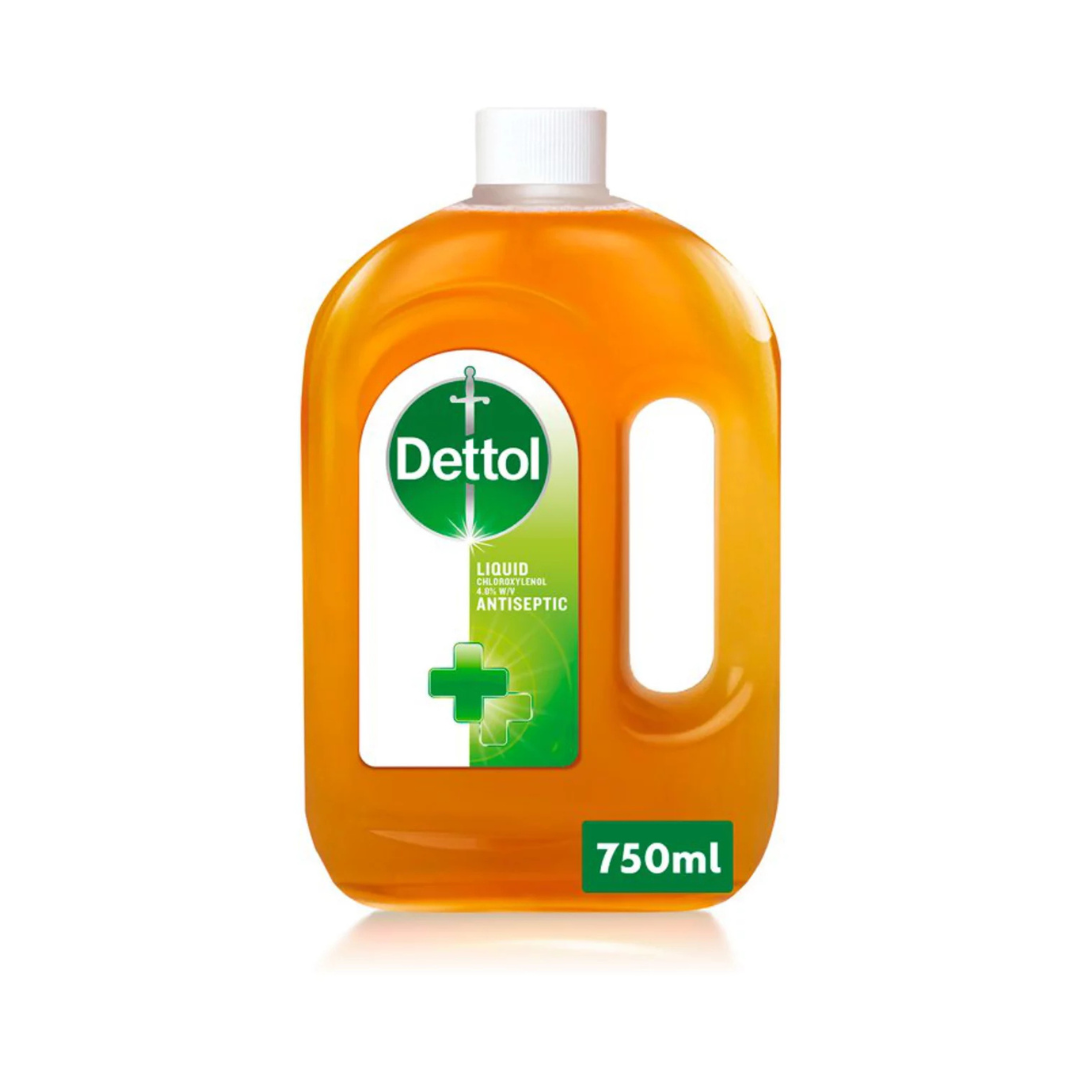 Dettol Antiseptic First Aid, Medical & Personal Hygiene Disinfection Liquid 750ml