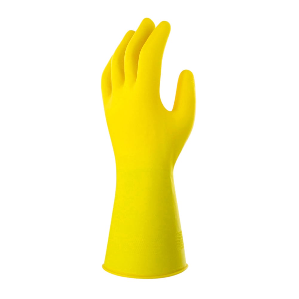 Wilko Yellow Extra Wear Rubber Gloves
