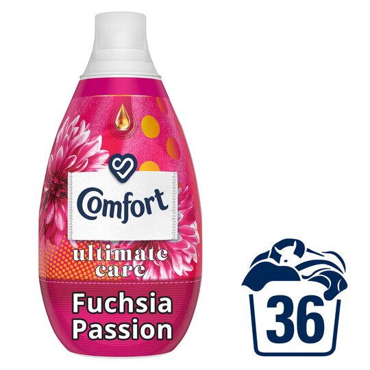 Comfort Ultimate Care Fuchsia Passion Fabric Conditioner 540ml, 36 Washes