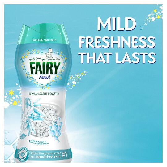 Fairy Fresh In Wash Scent Booster Almond Milk & Manuka Honey 495g