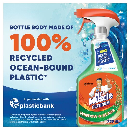 Mr Muscle Platinum Window & Glass 750Ml