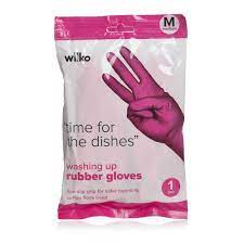 Wilko Rubber Washing Up Gloves