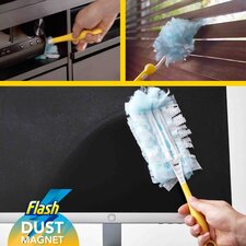 Flash Dust Magnet Duster Starter Kit & Refill X4