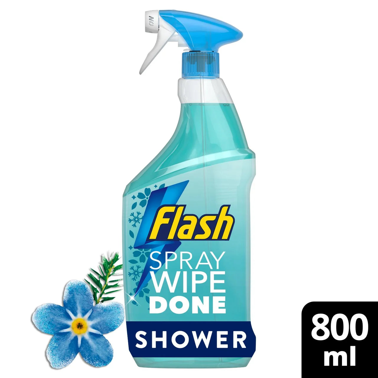Flash Spray Wipe Done Shower Alpine Fresh 800ml