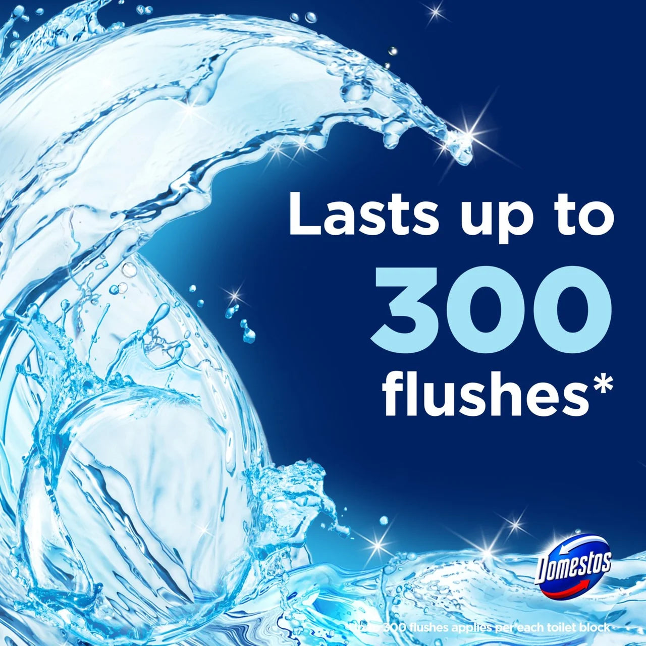 Domestos Power 5 Toilet Rim Block Ocean 50g