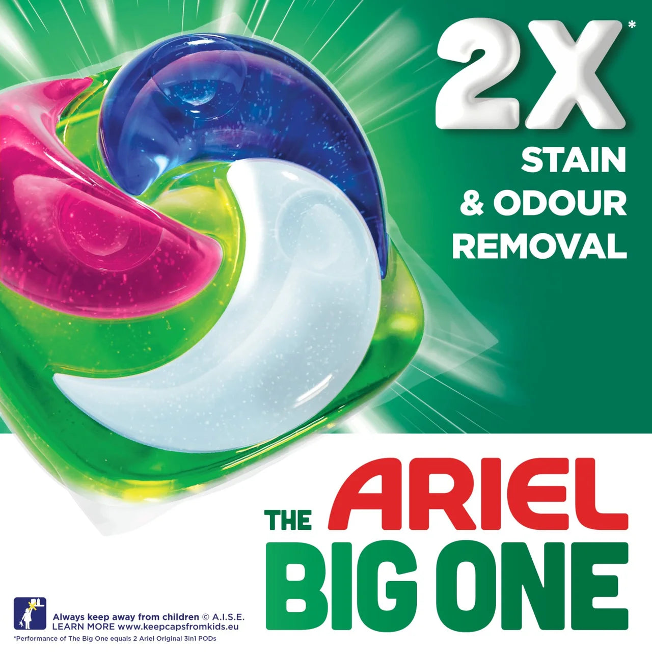 Ariel Colour The Big One Laundry Capsules 29 Washes