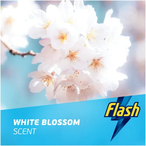 Flash Bathroom Spray Wipe Done Antibacterial White Blossom Cleaning Spray 800ml