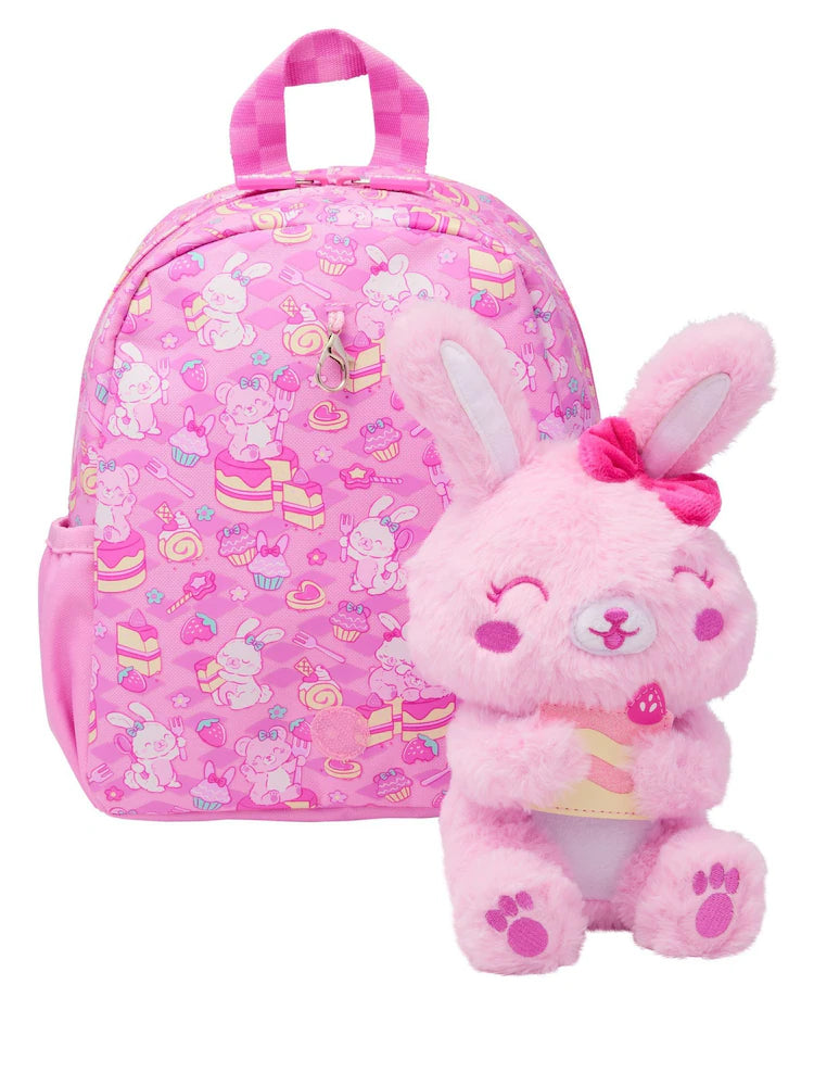 Out & About Teeny Tiny Backpack With Detachable Plush Toy