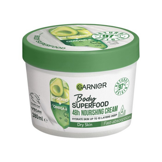 Garnier Nourishing Body Superfood Avocado Body Cream 380ml
