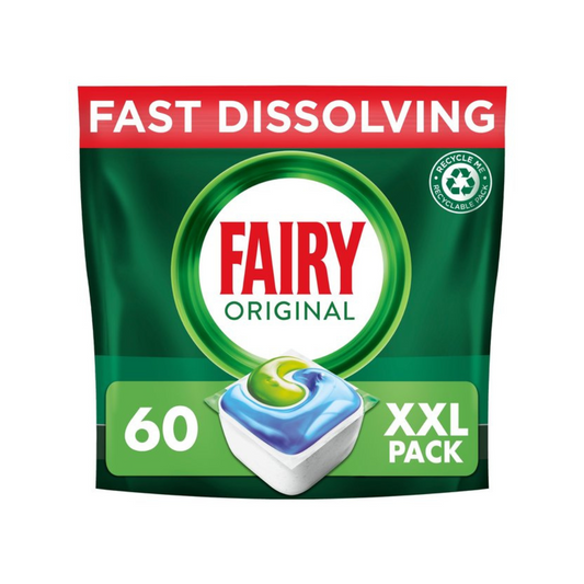 Fairy Original All In One Dishwasher Tablets 60