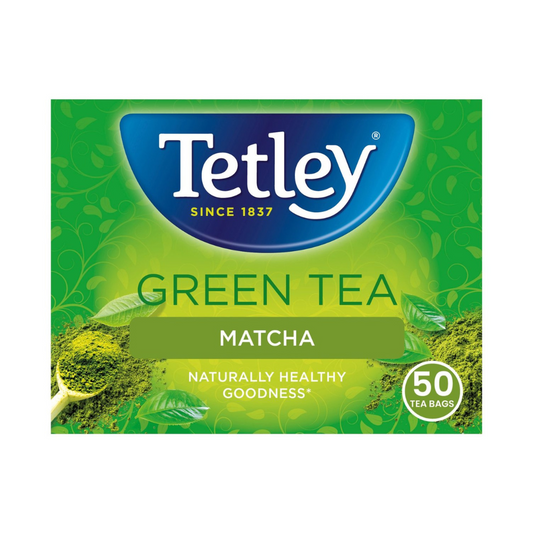 Tetley Green Tea Matcha 50 Bags, 105g