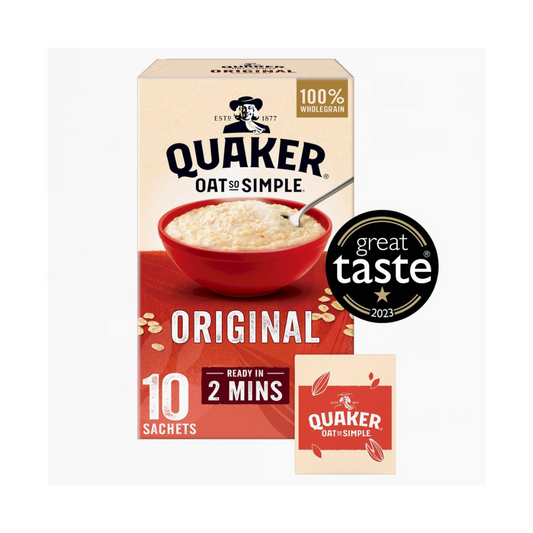 Quaker Oat So Simple Original Porridge 10 Sachets 270g