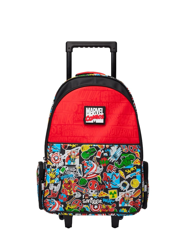 Marvel Trolley Backpack With Light Up Wheels