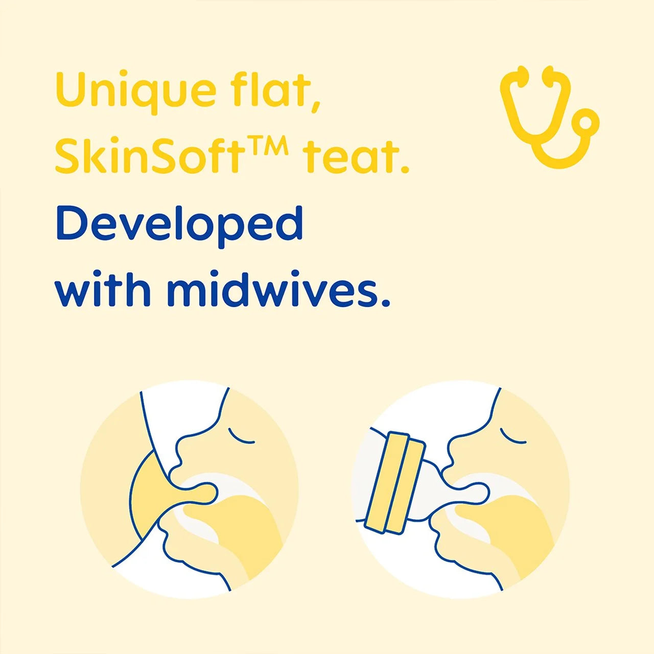 MAM Skin Soft Silicon Teats Size 3 4 Months+