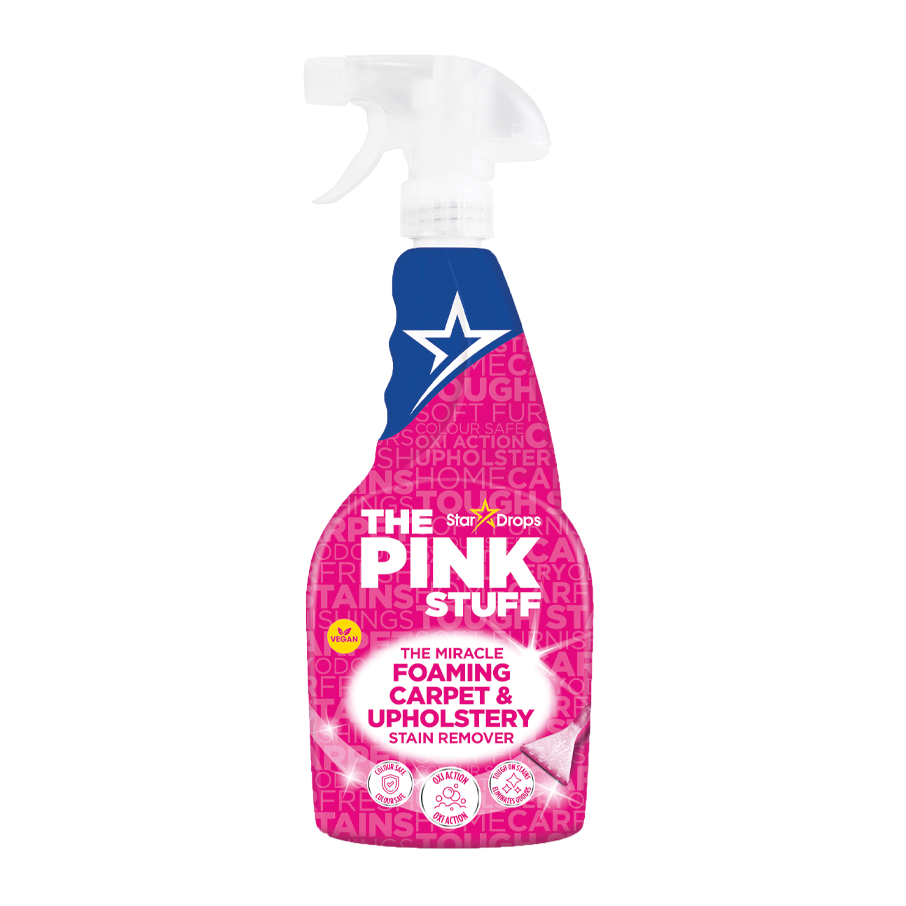 THE PINK STUFF FOAMING &CARPET UPHOLSTERY STAIN REMOVER 500ml