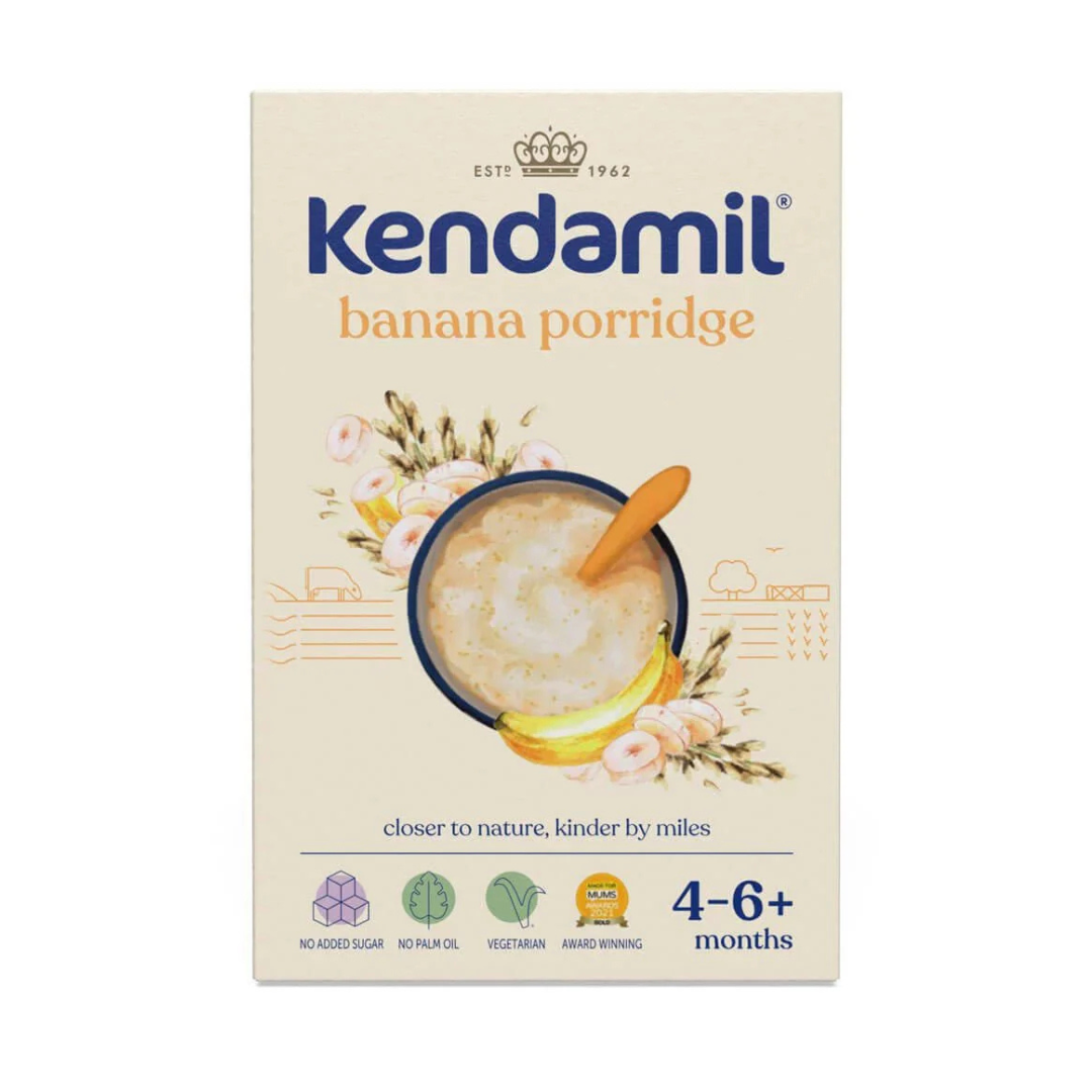 Kendamil Banana Porridge 4-6+ Months 150g