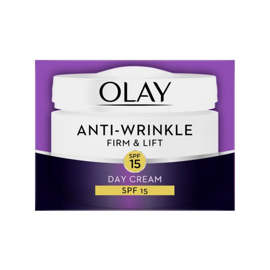 Olay Anti Wrinkle SPF 15 Firm & Lift Moisturiser Day Cream  50Ml