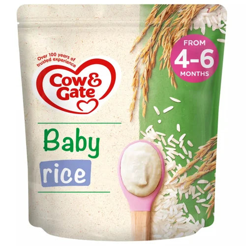 Cow & Gate Baby Rice Cereal 4-6+ Months 100g
