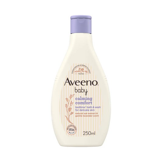 Aveeno Baby Calming Comfort Bedtime Bath & Wash For Delicate Skin 250ml
