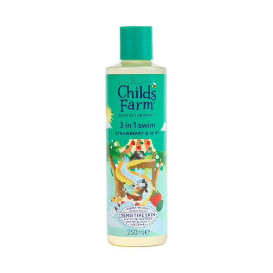 Childs Farm 3 In 1 Swim Sensitive Skin Strawberry & Mint 250ml